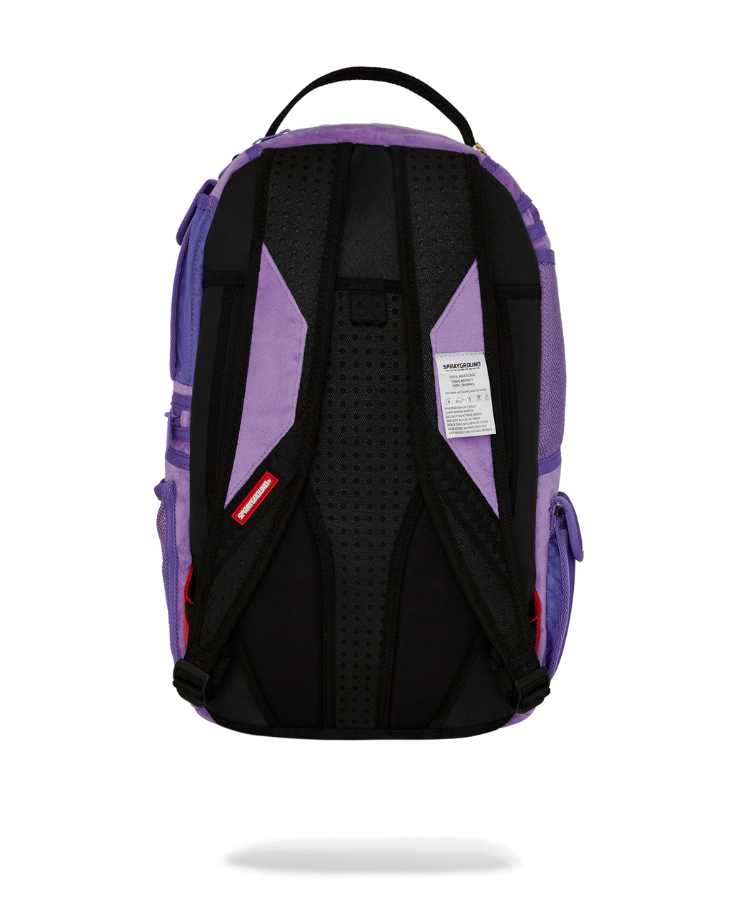 Limited Edition NOOO WAY A REVERSIBLE BACKPACK - PURPLE VELOUR TO OG SHARKS IN PARIS BACKPACK