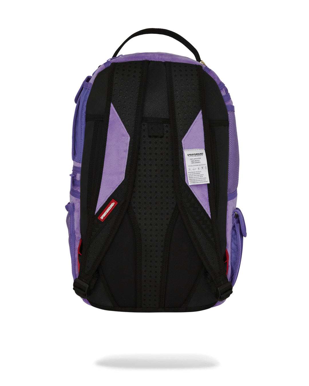 Limited Edition NOOO WAY A REVERSIBLE BACKPACK - PURPLE VELOUR TO OG SHARKS IN PARIS BACKPACK