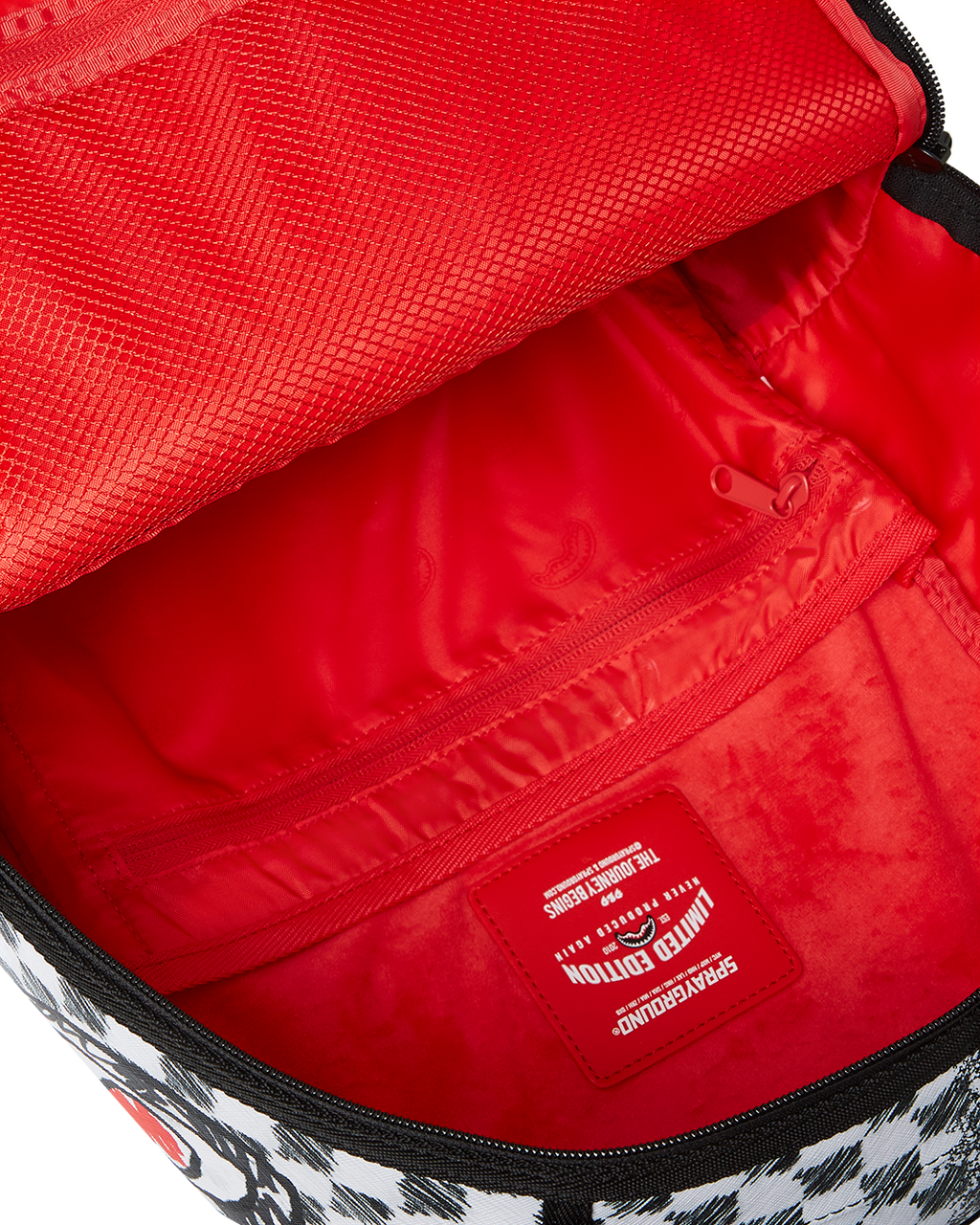 Limited Edition SCRIBBLE DRIBBLE CHECK BACKPACK