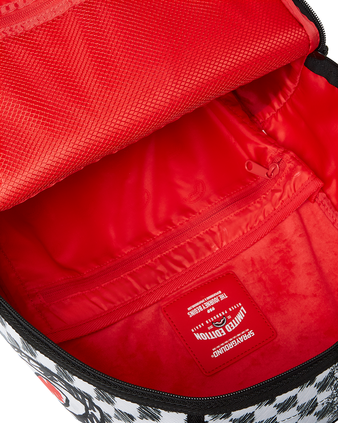 Limited Edition SCRIBBLE DRIBBLE CHECK BACKPACK