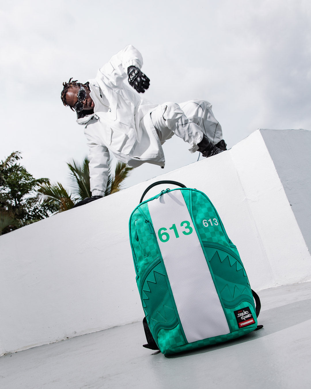 Limited Edition SQUID GAME COLLAB JUMPSUIT BACKPACK