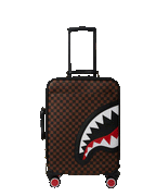 Limited Edition SAWTOOTH SHARKS IN PARIS CARRY-ON LUGGAGE