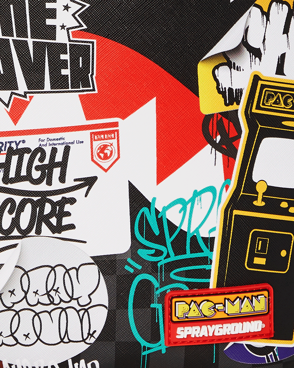 Limited Edition PAC-MAN LEVELED-UP ART BACKPACK