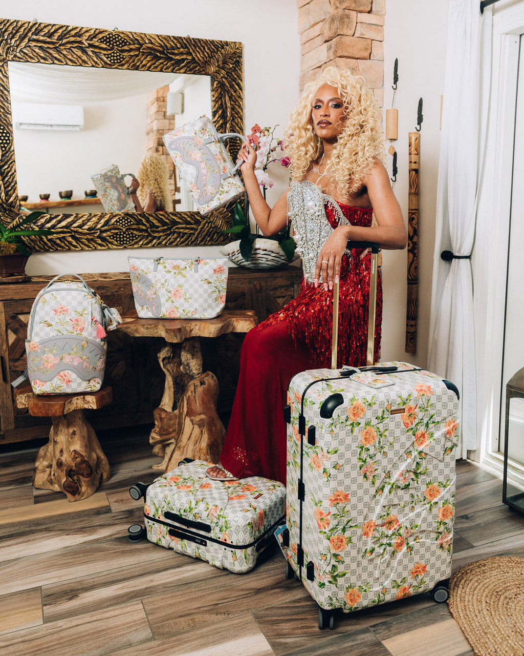 Limited Edition A.I. AFRICAN INTELLIGENCE ELEGANT ENERGY BACKPACK - SANDFLOWER COLLAB