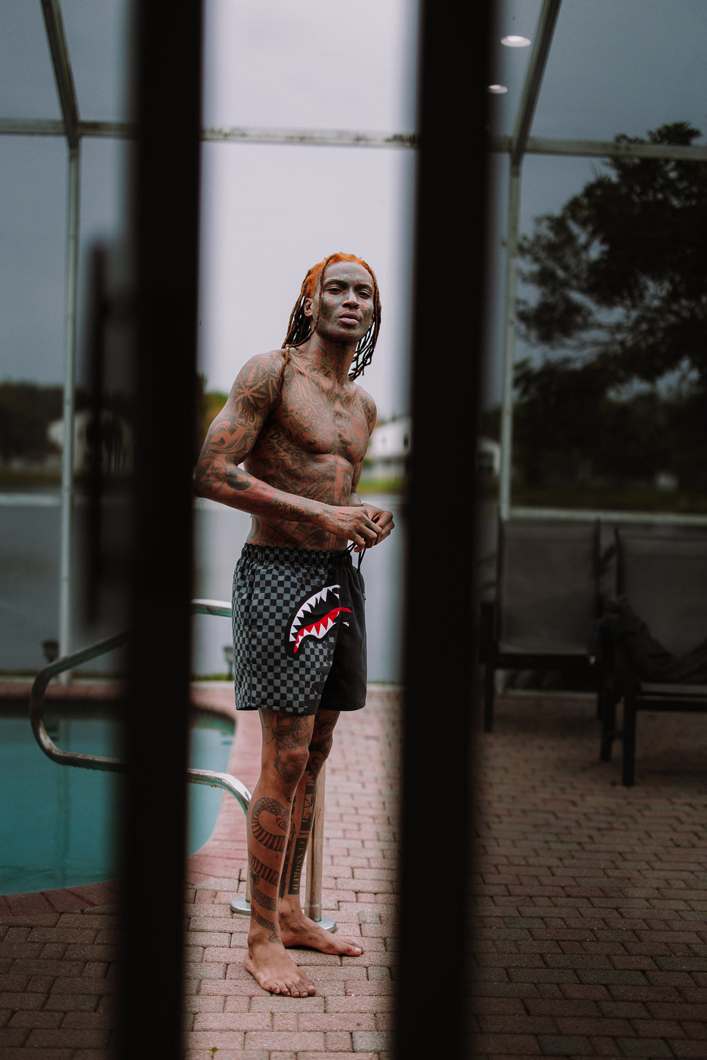 Limited Edition SPEED SHARK SIDE SWIPE SWIM SHORTS