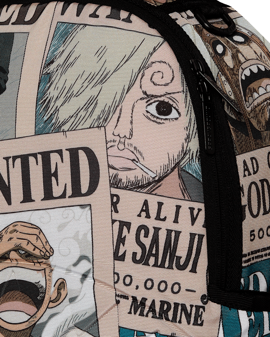 Limited Edition ONE PIECE WANTED SHARK POSTERS BACKPACK