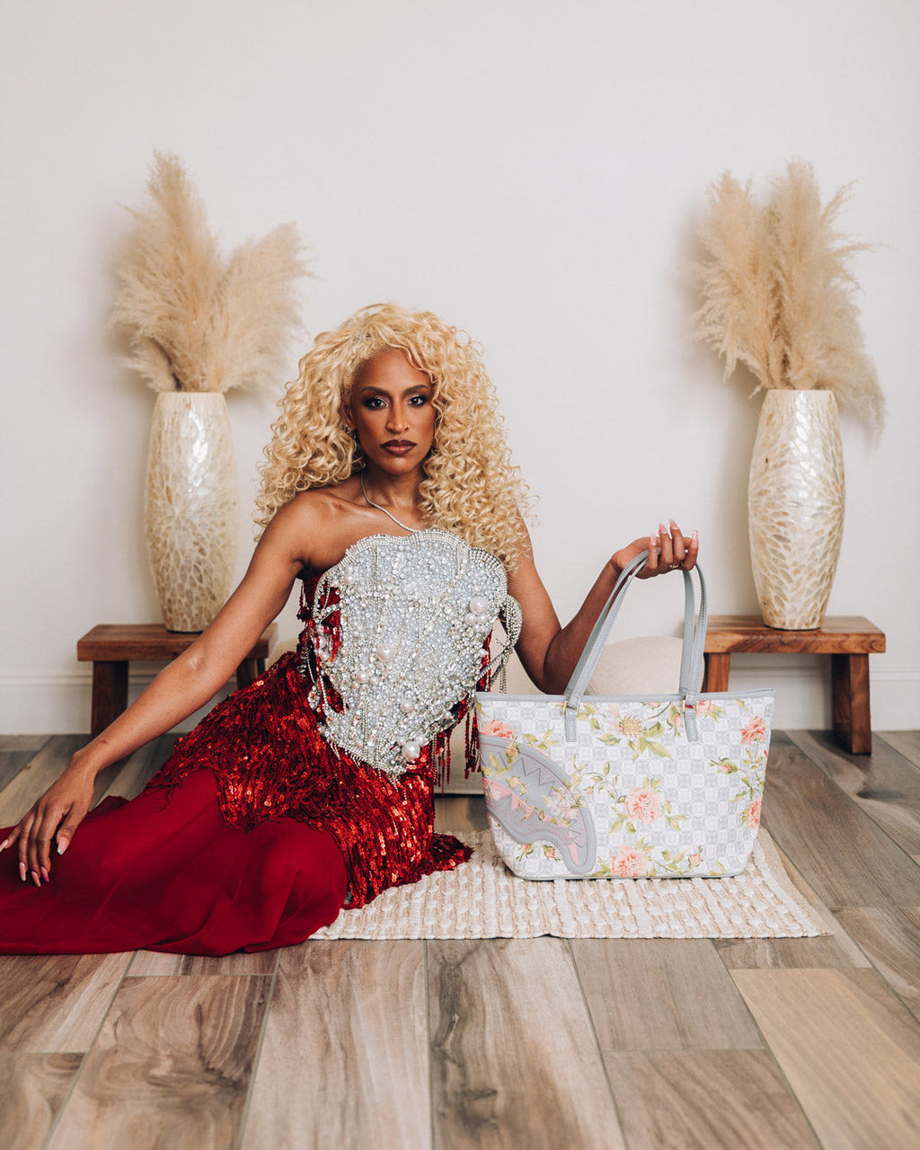 Limited Edition A.I. AFRICAN INTELLIGENCE ELEGANT ENERGY TOTE - SANDFLOWER COLLAB