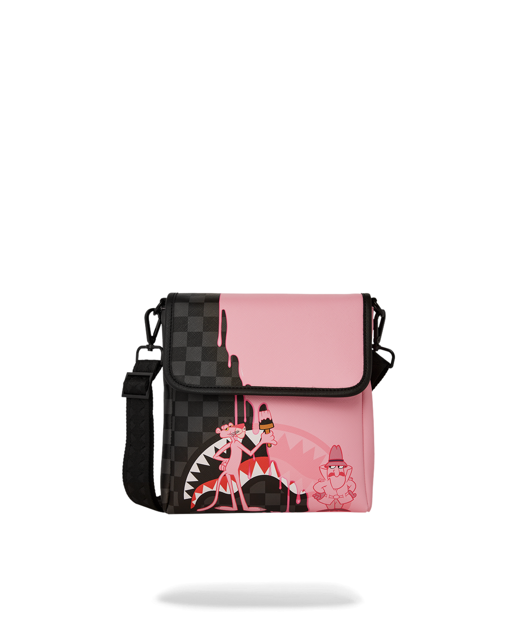 Limited Edition PINK PANTHER PINK PAINTER MESSENGER SLING BAG