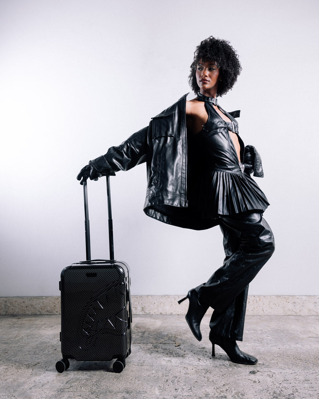 Limited Edition NIGHTFALL SHARKITECTURE CARRY-ON LUGGAGE