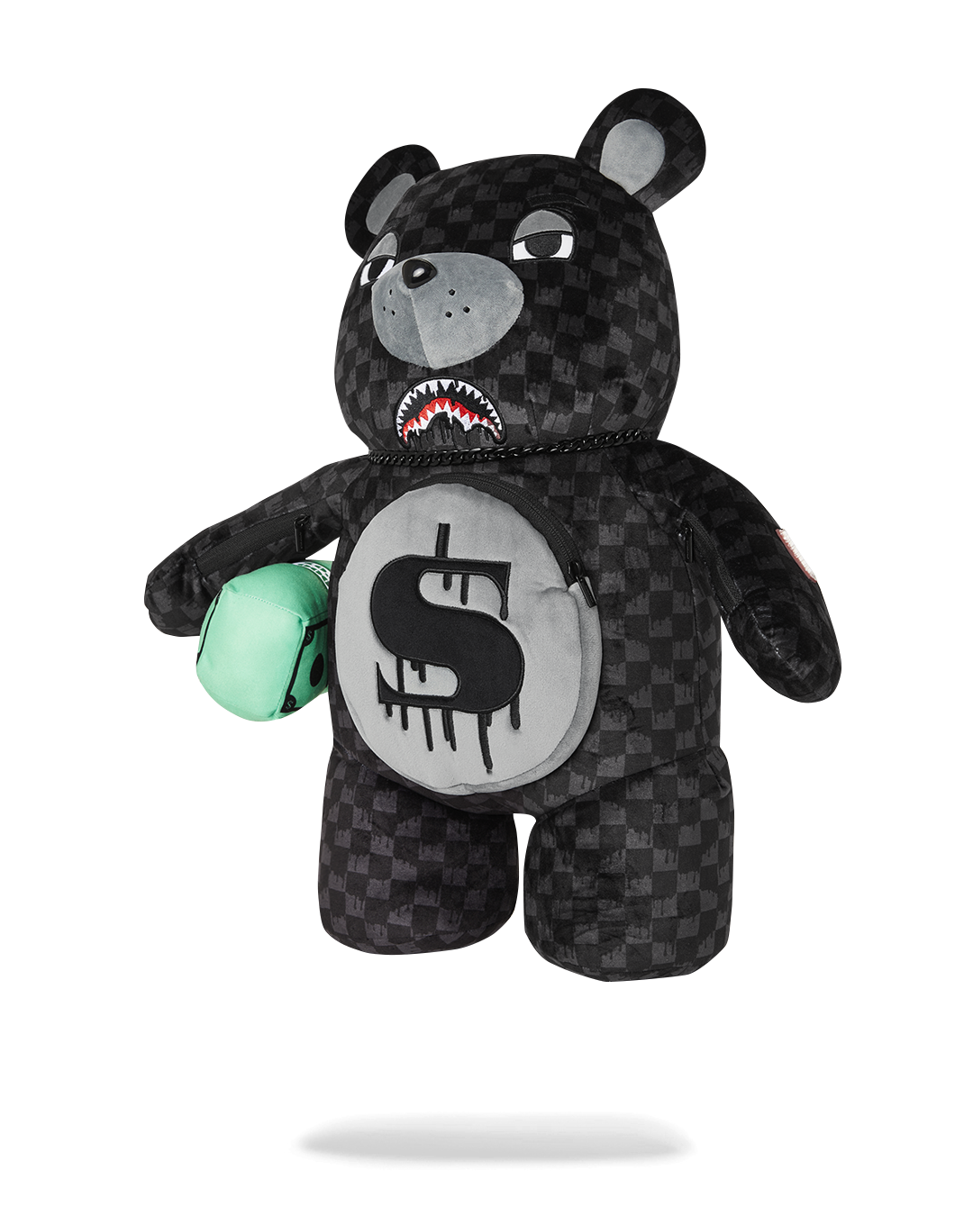 Limited Edition SHARKS IN PARIS THUNDERDRIP MONEYBEAR TEDDYBEAR BACKPACK