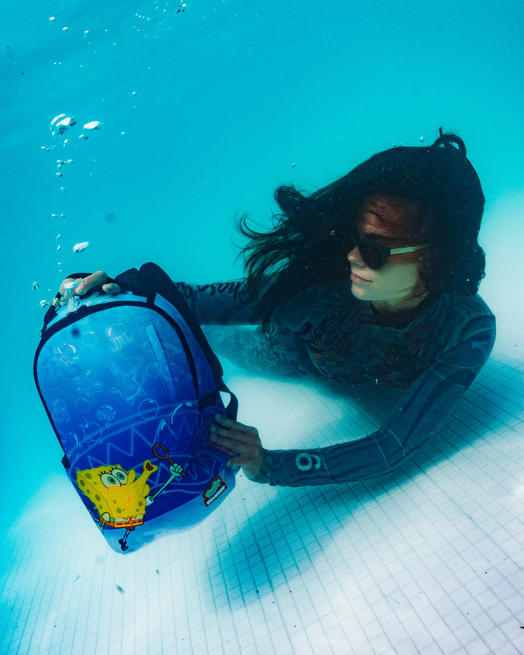 Limited Edition SPONGEBOB BLOWING BUBBLES DLXR MINI BACKPACK