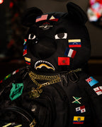 Limited Edition JAMES FIRST CLASS GLOBAL FLAGS MONEYBEAR BACKPACK