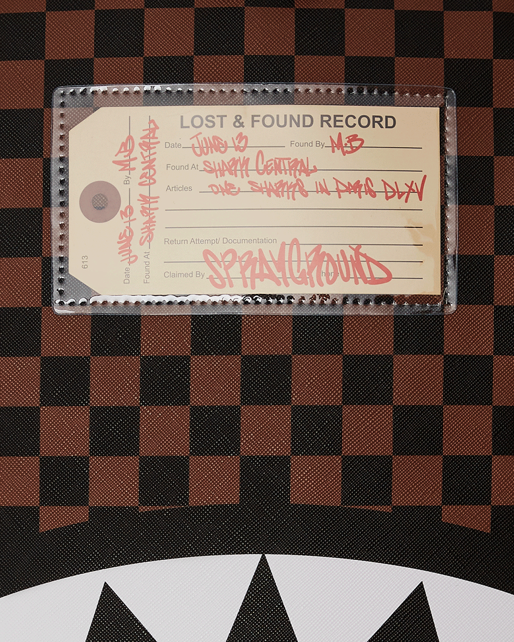 Limited Edition SHARKS IN PARIS LOST & FOUND BACKPACK