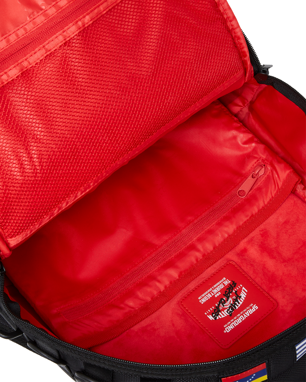 Limited Edition JAMES FIRST CLASS GLOBAL FLAGS SPECIAL OPS CARGO BACKPACK