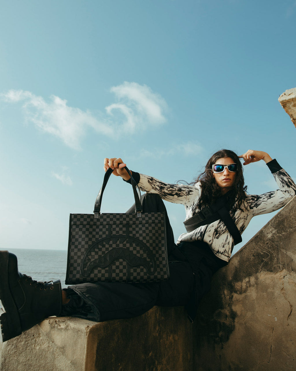Limited Edition MIDNIGHT CHATEAU TORTUGA TOTE