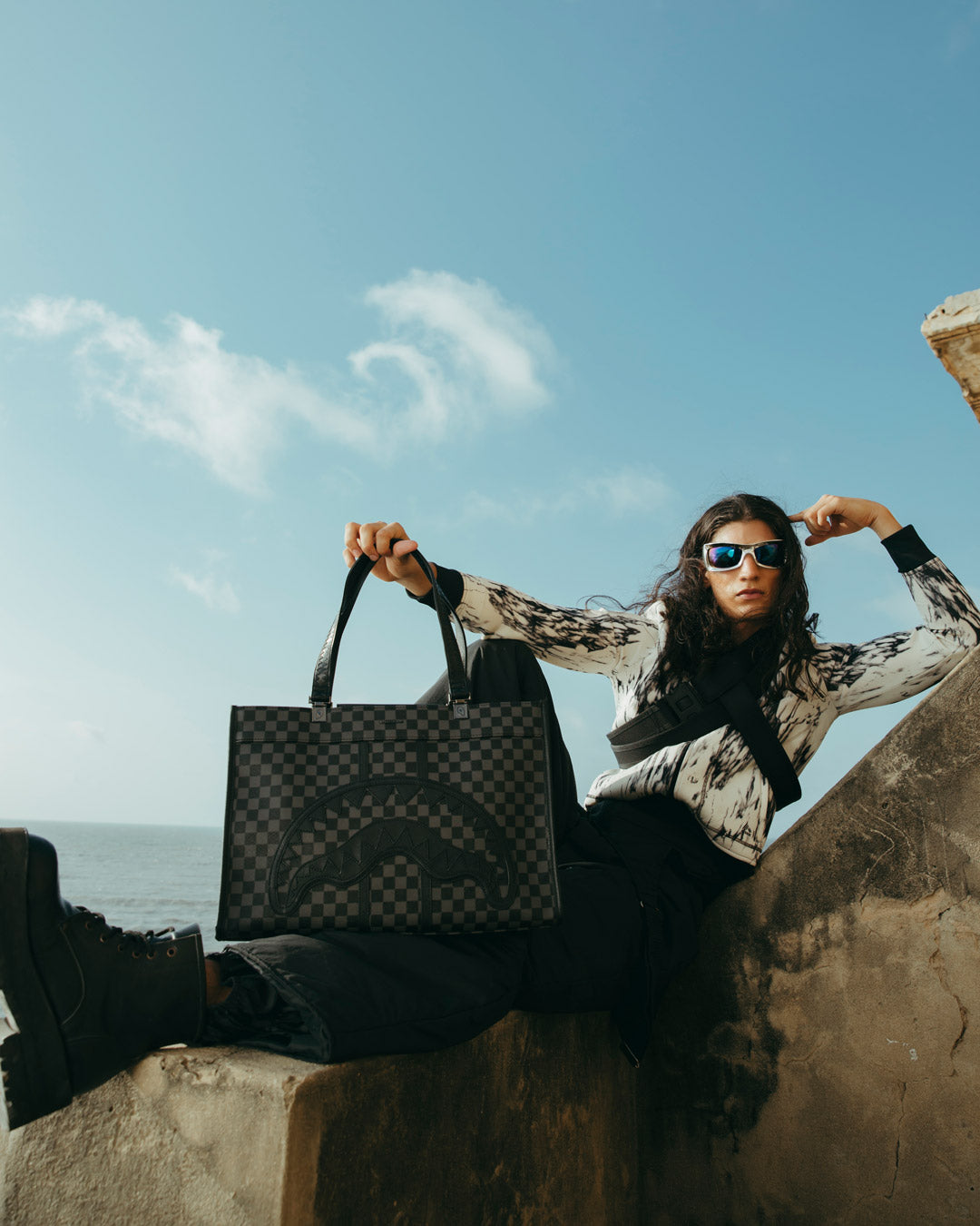 Limited Edition MIDNIGHT CHATEAU TORTUGA TOTE