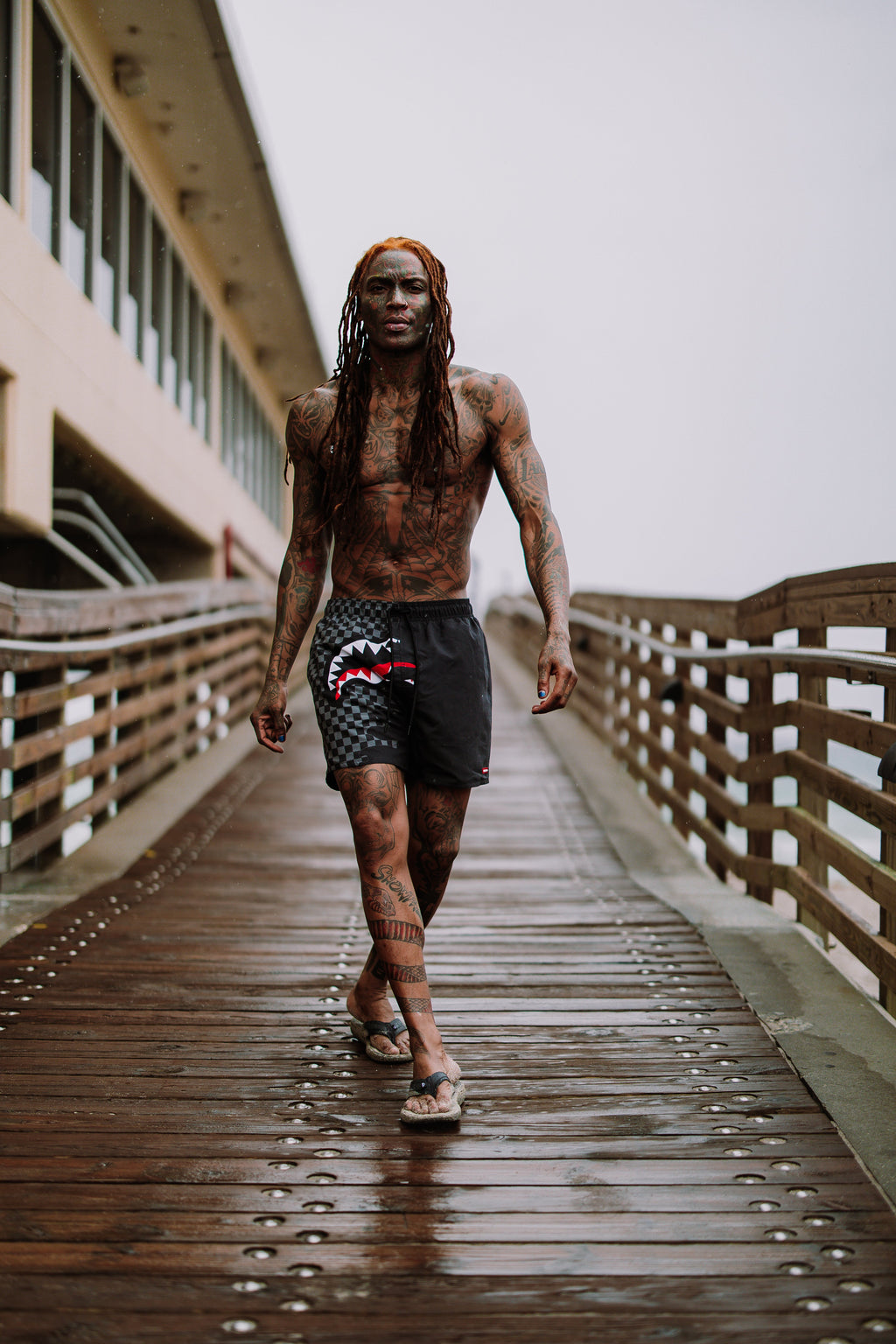 Limited Edition SPEED SHARK SIDE SWIPE SWIM SHORTS