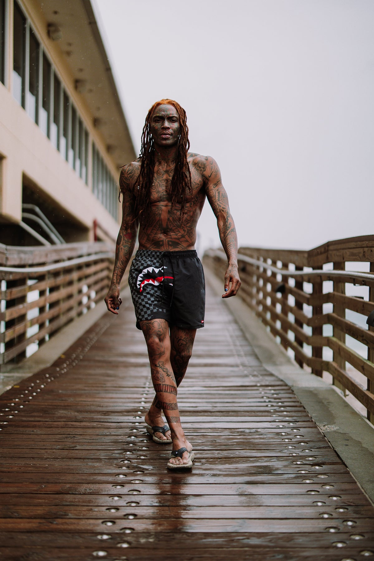 Limited Edition SPEED SHARK SIDE SWIPE SWIM SHORTS