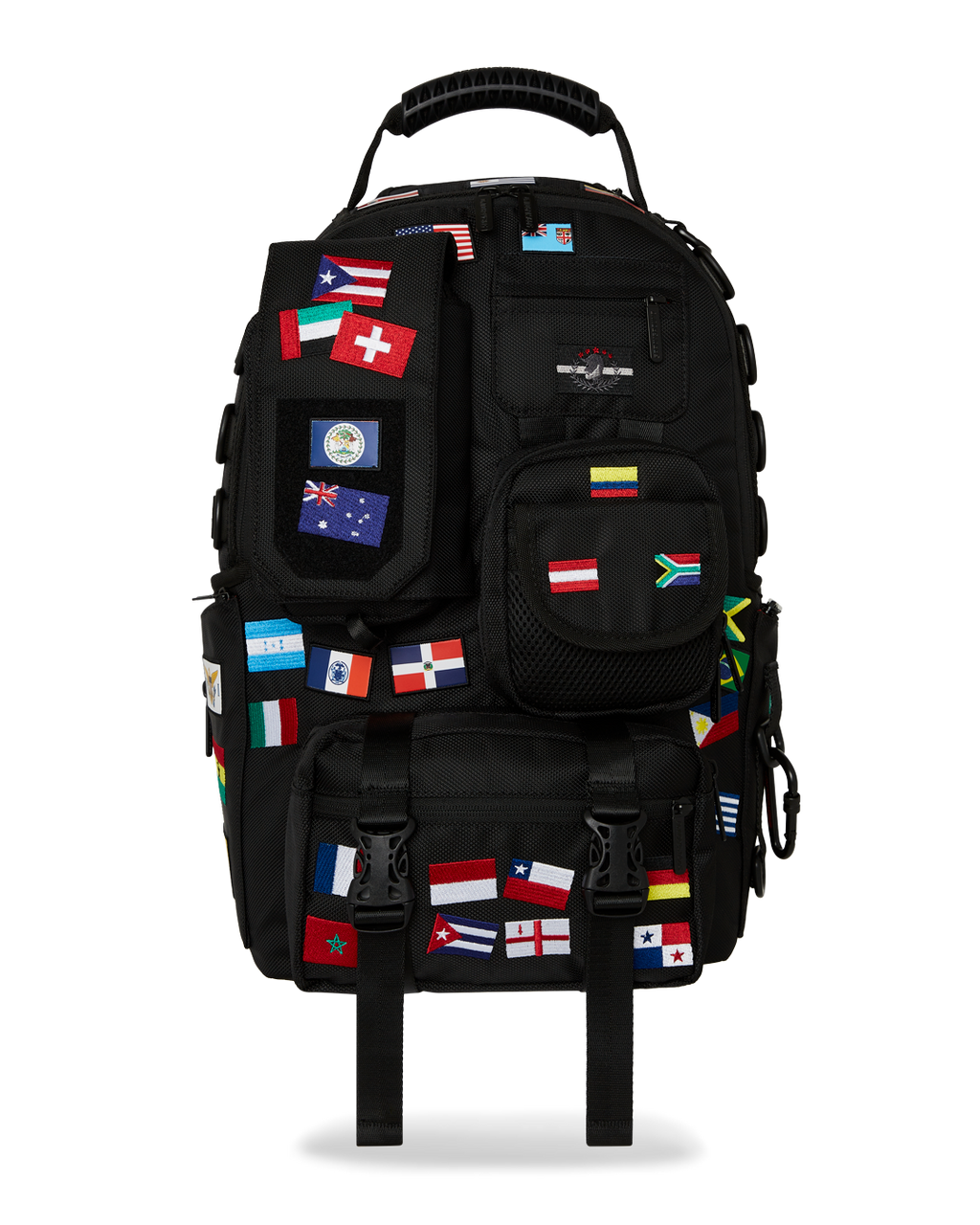 Limited Edition JAMES FIRST CLASS GLOBAL FLAGS SPECIAL OPS CARGO BACKPACK
