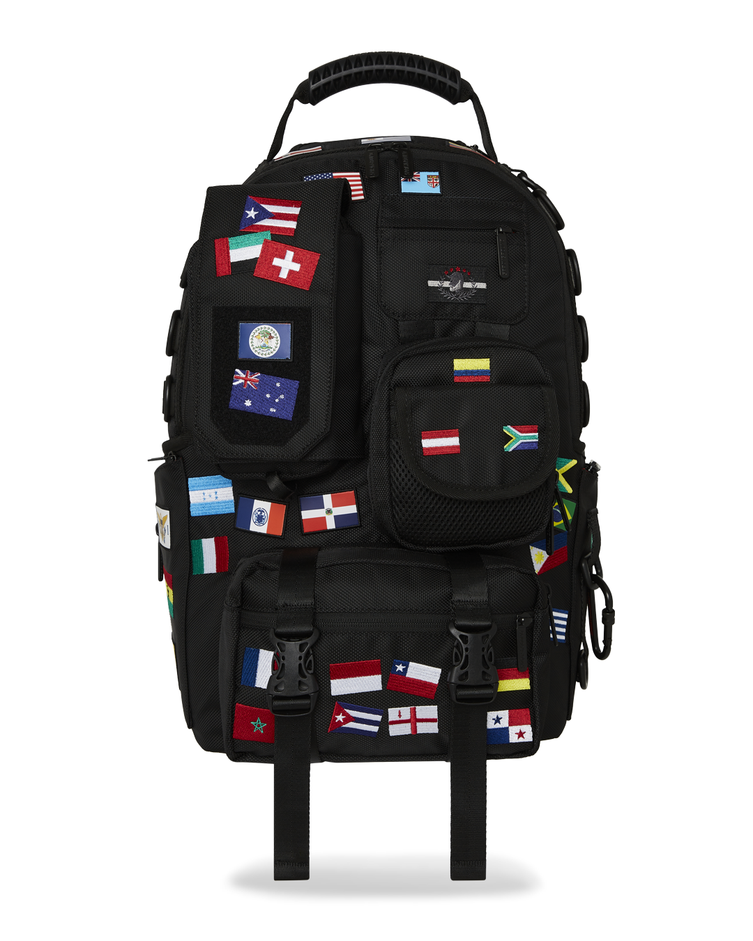 Limited Edition JAMES FIRST CLASS GLOBAL FLAGS SPECIAL OPS CARGO BACKPACK