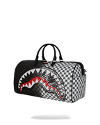Limited Edition SCRIBBLE DRIBBLE CHECK DUFFLE