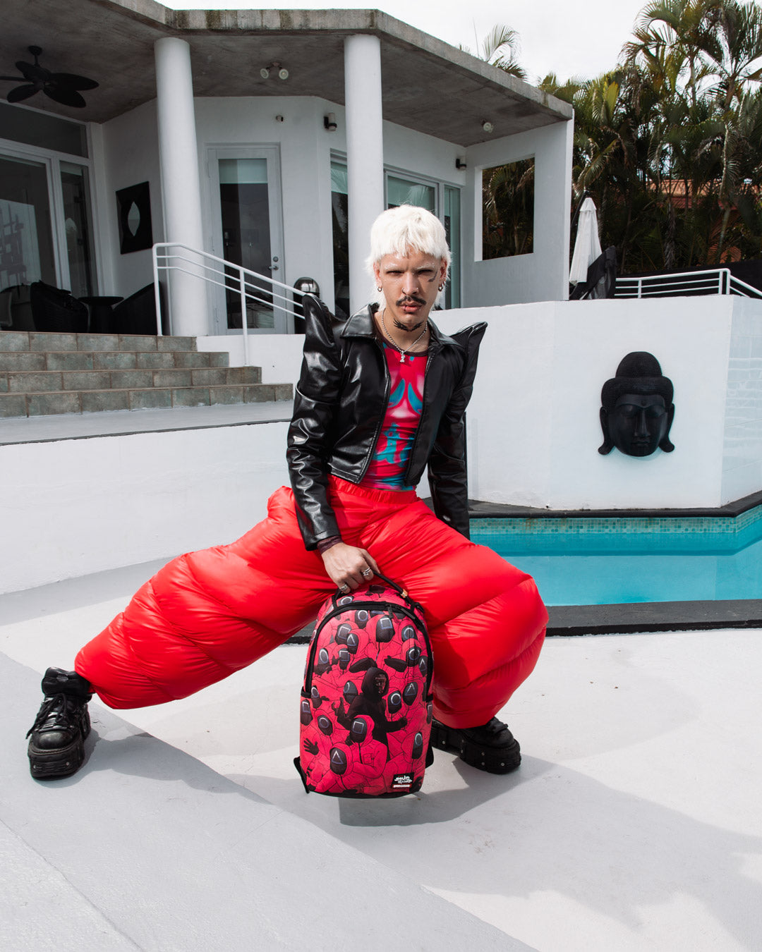 Limited Edition SQUID GAME COLLAB FRONT MAN CREW BACKPACK