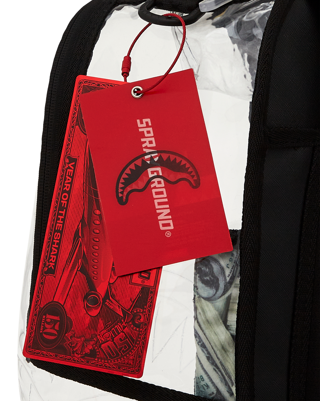 Limited Edition CLEAR BACKPACK - MONEY CHOMP