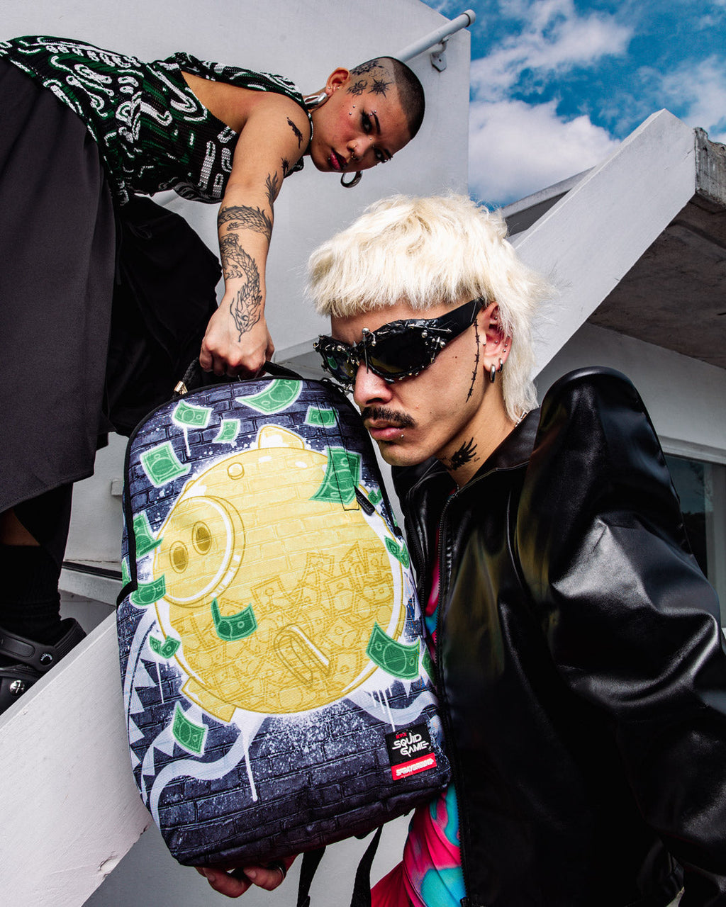 Limited Edition SQUID GAME COLLAB BIG STACKS BACKPACK