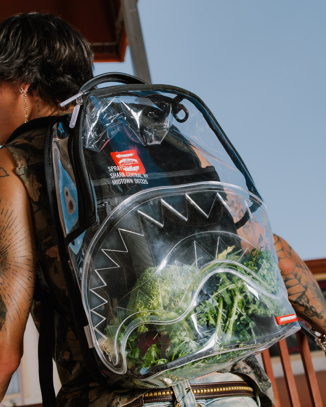 Limited Edition CLEAR BACKPACK - SHARK CENTRAL