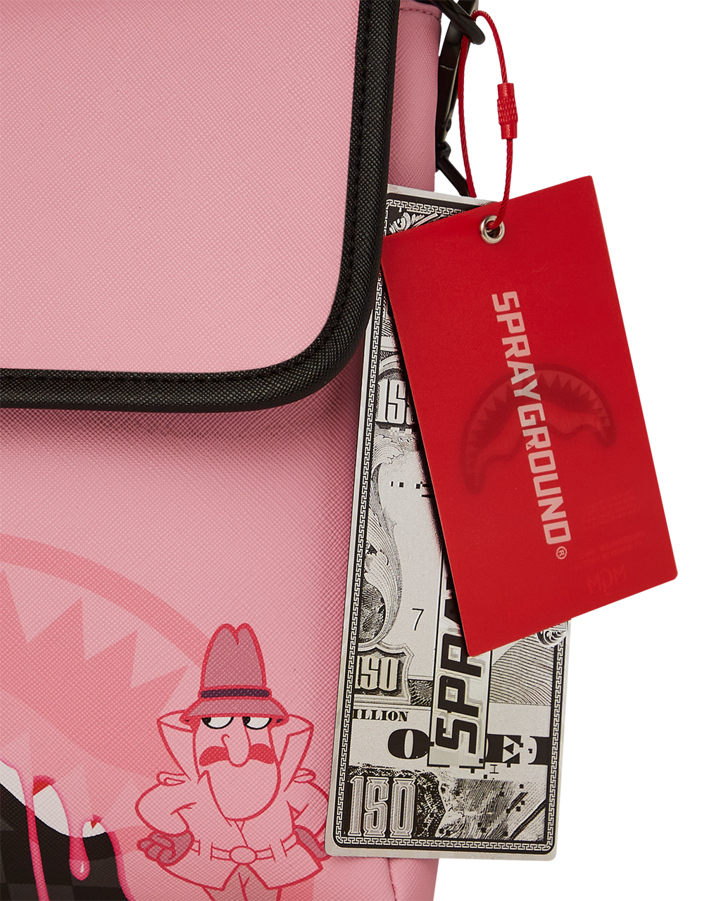 Limited Edition PINK PANTHER PINK PAINTER MESSENGER SLING BAG