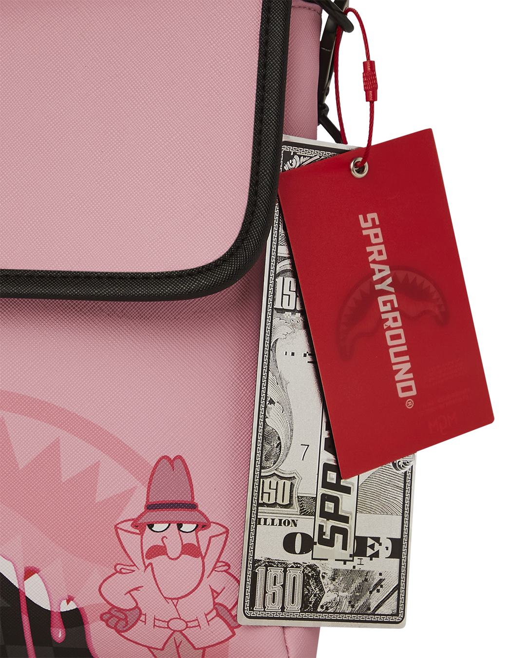 Limited Edition PINK PANTHER PINK PAINTER MESSENGER SLING BAG