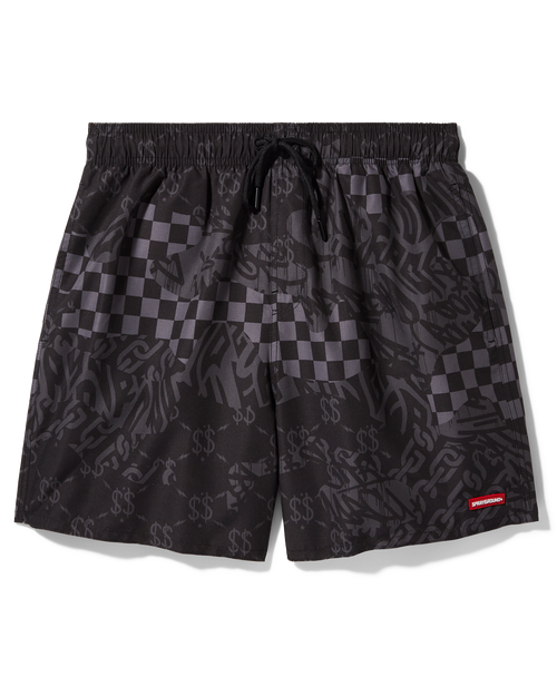 Limited Edition 3AM CHECK SWIM SHORTS