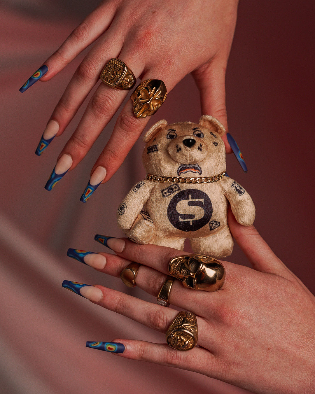 Limited Edition GOLDRUSH BEAR KEYCHAIN