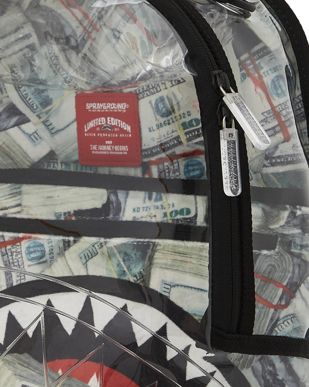 Limited Edition CLEAR BACKPACK - MONEY CHOMP