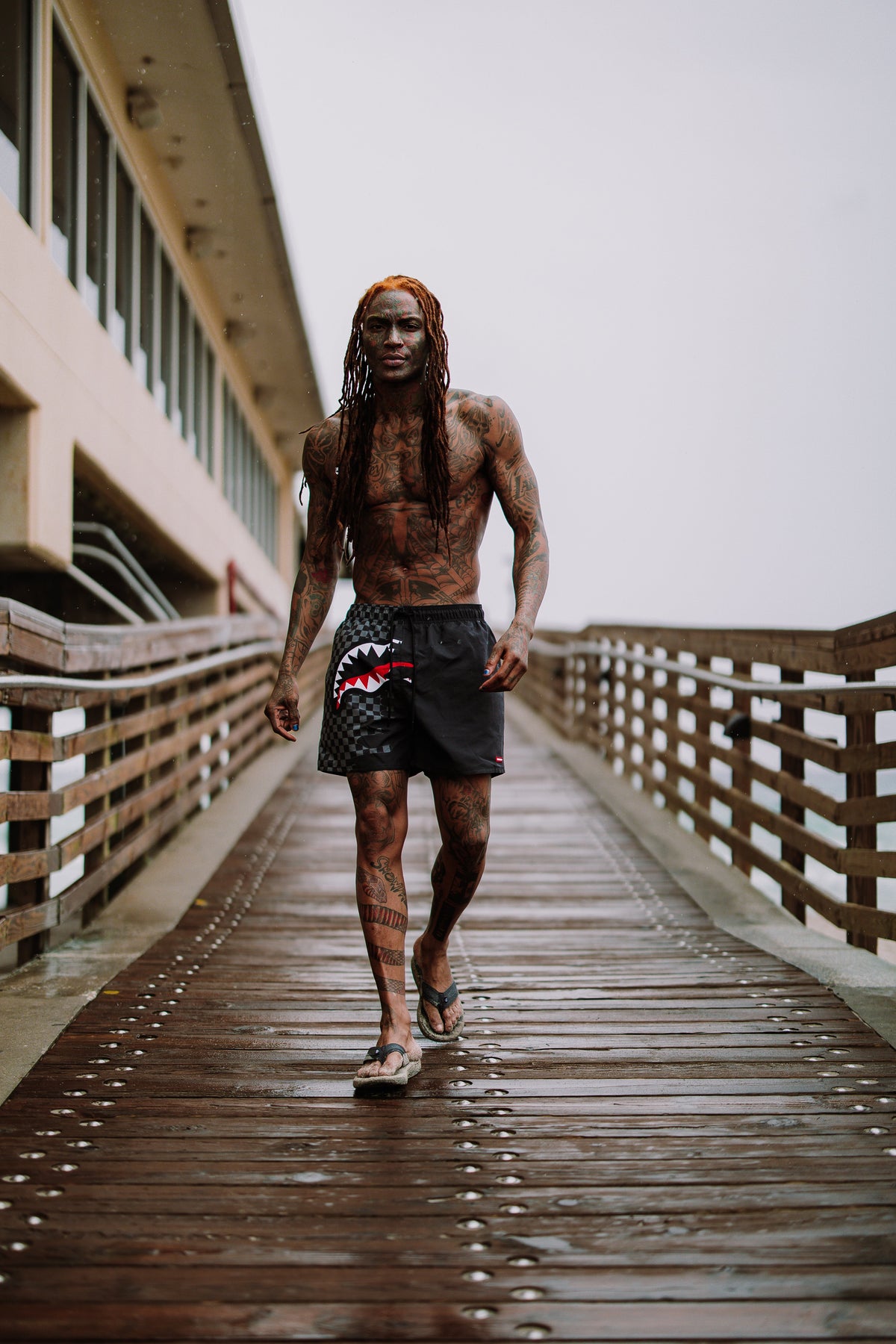 Limited Edition SPEED SHARK SIDE SWIPE SWIM SHORTS