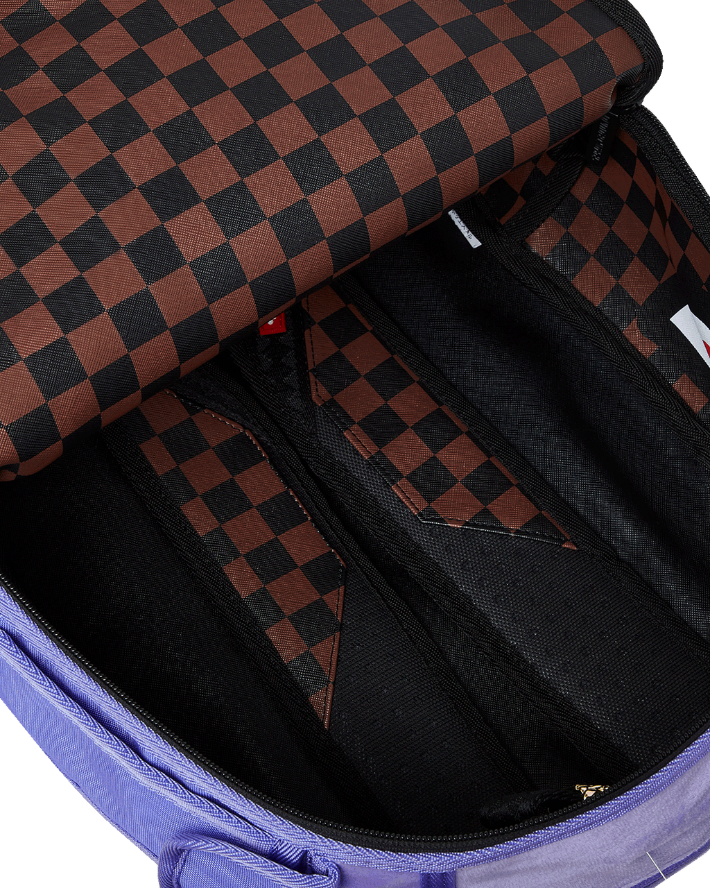 Limited Edition NOOO WAY A REVERSIBLE BACKPACK - PURPLE VELOUR TO OG SHARKS IN PARIS BACKPACK