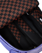 Limited Edition NOOO WAY A REVERSIBLE BACKPACK - PURPLE VELOUR TO OG SHARKS IN PARIS BACKPACK
