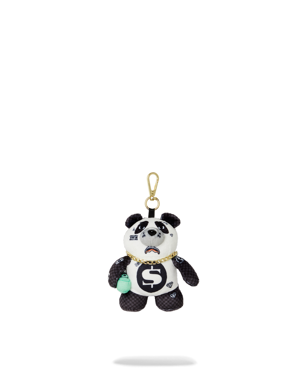 Limited Edition PANDA SKI MASK BEAR KEYCHAIN