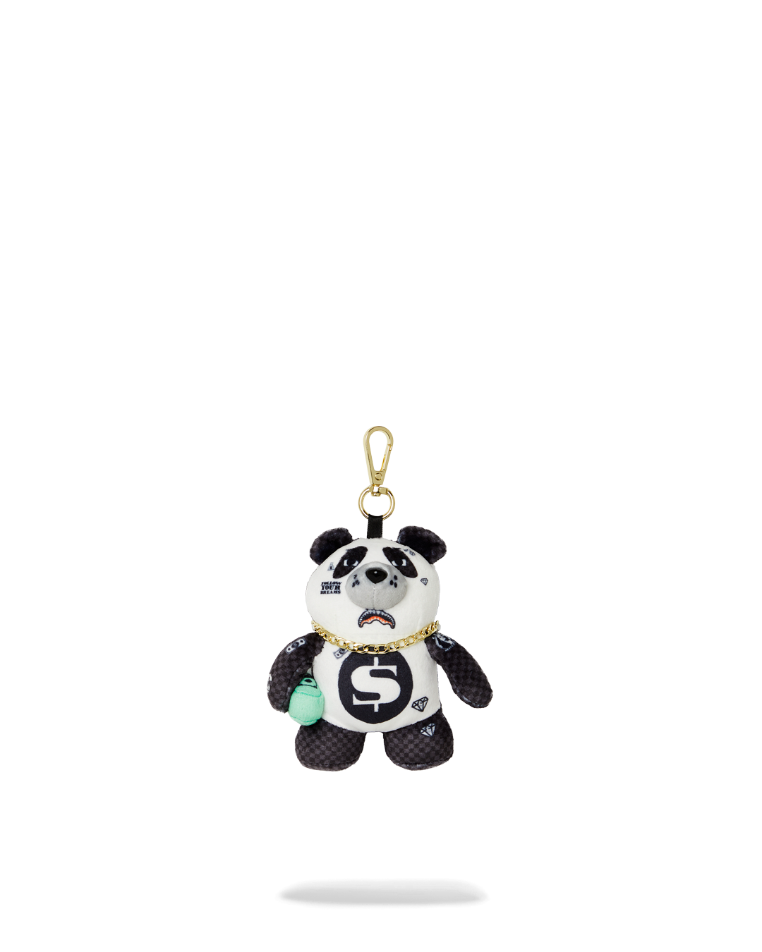 Limited Edition PANDA SKI MASK BEAR KEYCHAIN