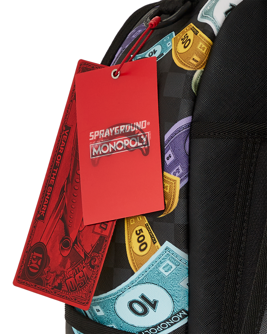 Limited Edition MONOPOLY SHARK RICH BACKPACK