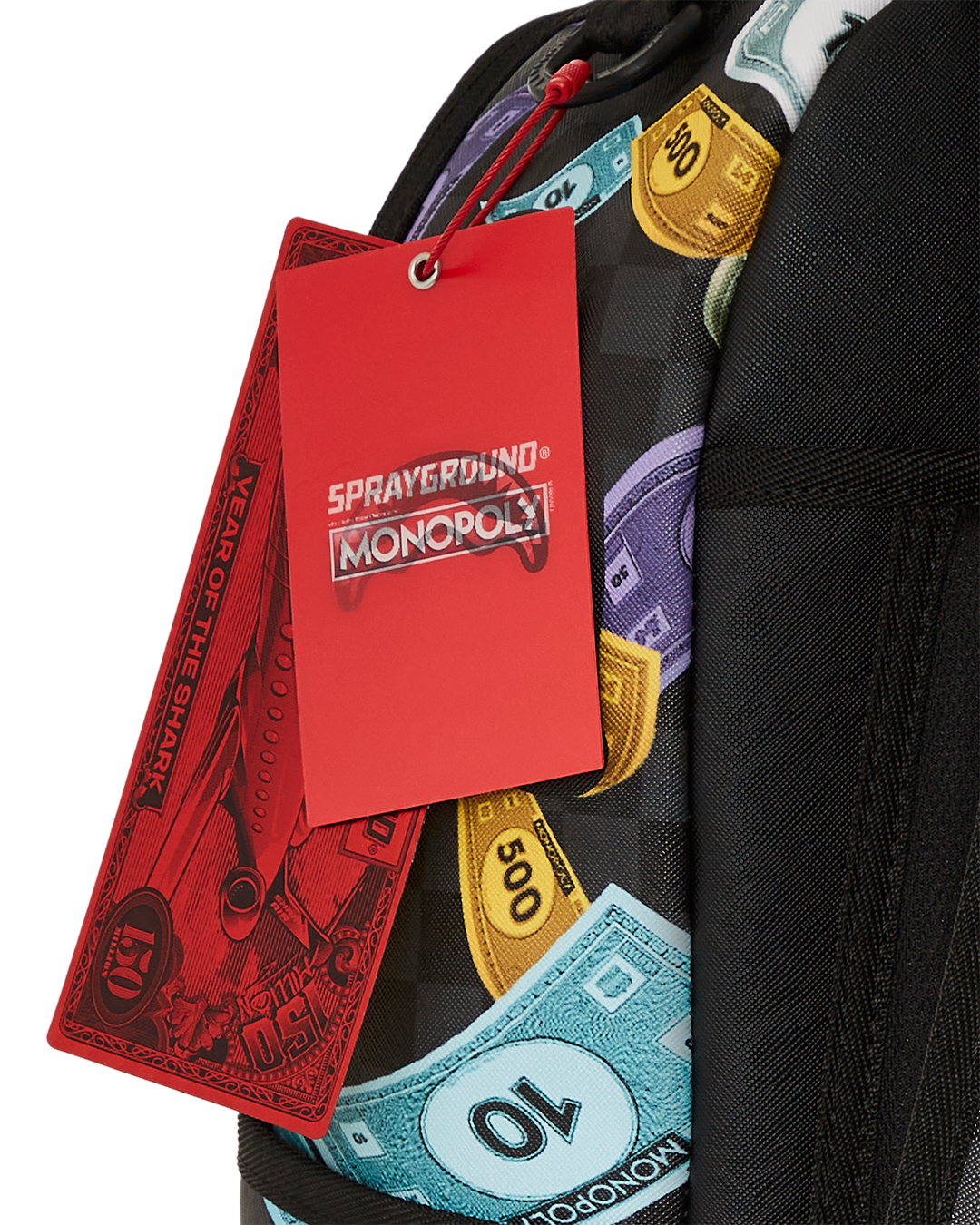 Limited Edition MONOPOLY SHARK RICH BACKPACK