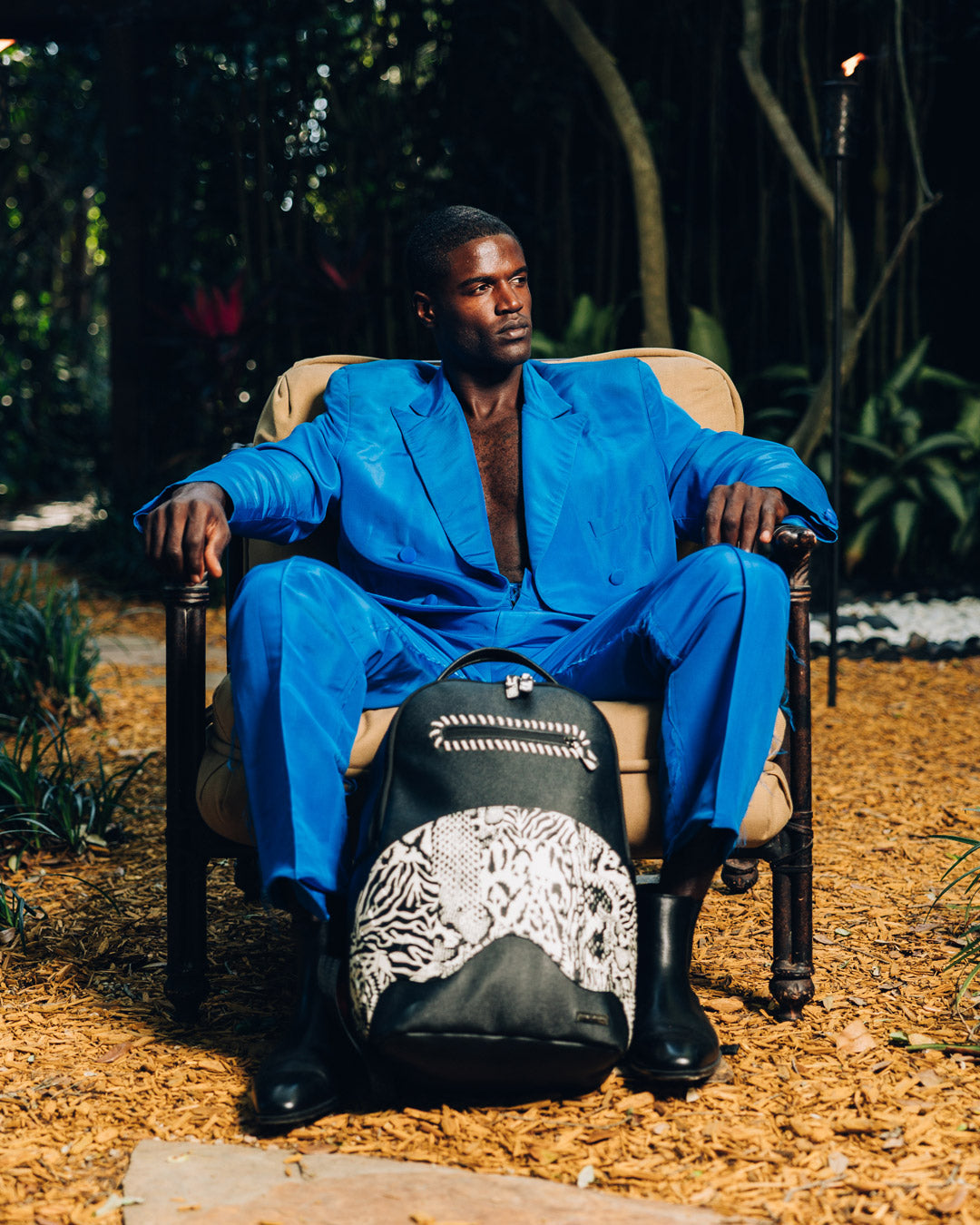 Limited Edition A.I. AFRICAN INTELLIGENCE WILD NILE BACKPACK - SANDFLOWER COLLAB