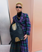 Limited Edition GOLD AND BLACK RACING STRIPES BACKPACK