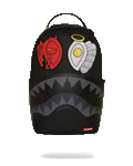 Limited Edition SPLIT SAINT VELCRO REMOVABLE 6 EYES SHARK BACKPACK