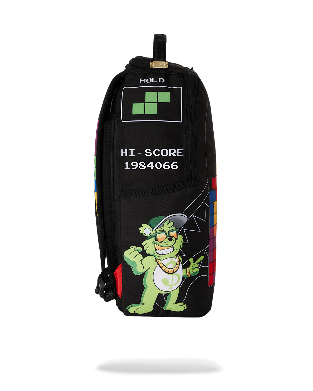 Limited Edition TETRIS WITH DIABLO AND MONEY BEAR BACKPACK