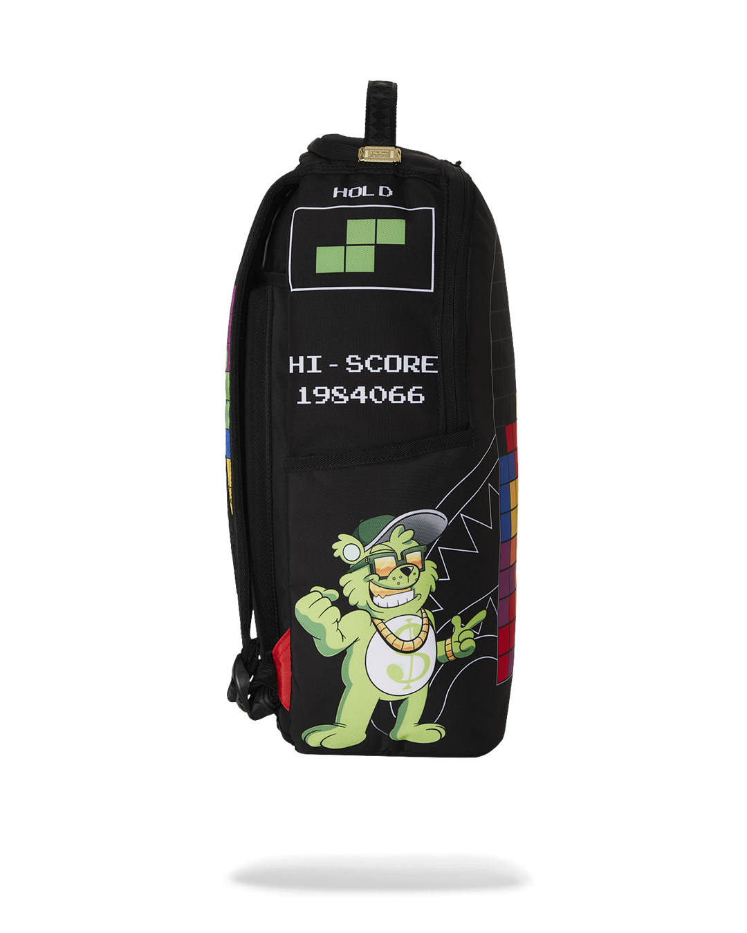 Limited Edition TETRIS WITH DIABLO AND MONEY BEAR BACKPACK