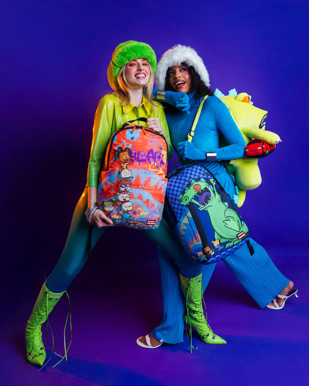 Limited Edition RUGRATS REPTAR GROWL PLUSH BACKPACK