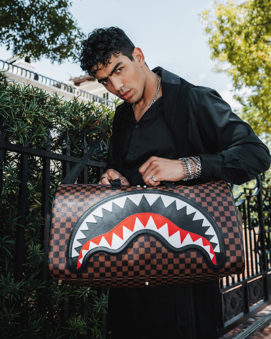 Limited Edition SAWTOOTH SHARKS IN PARIS DUFFLE