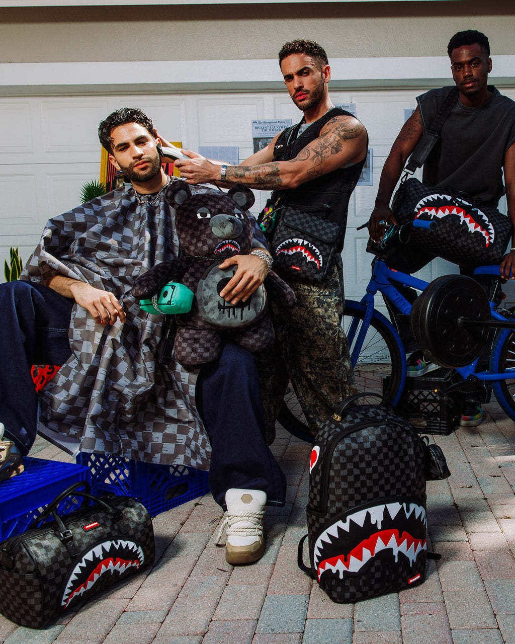 Limited Edition SHARKS IN PARIS THUNDERDRIP MINI DUFFLE