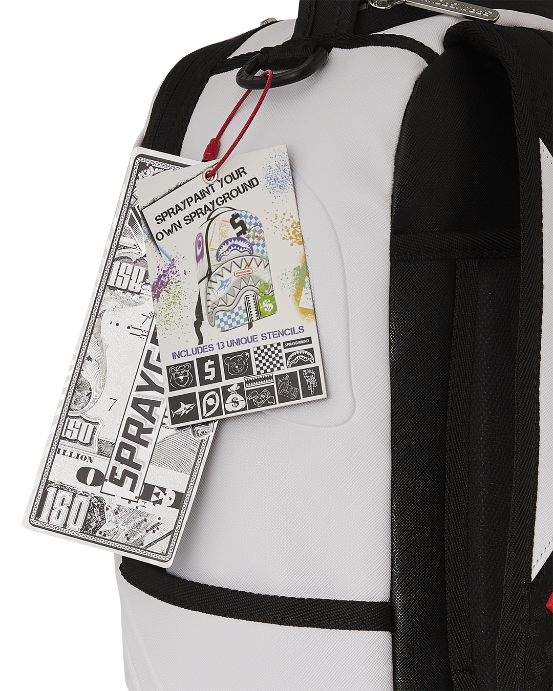 Limited Edition GRAFFITI ARTIST - DESIGN YOUR OWN BACKPACK - 9 STENCILS INCLUDED